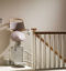 perching stairlift for persons with reduced mobility