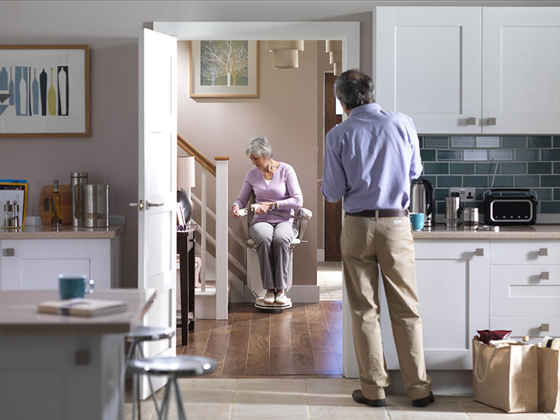 how a stairlift works